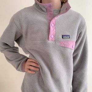 Girls Patagonia Synchilla Snap Fleece